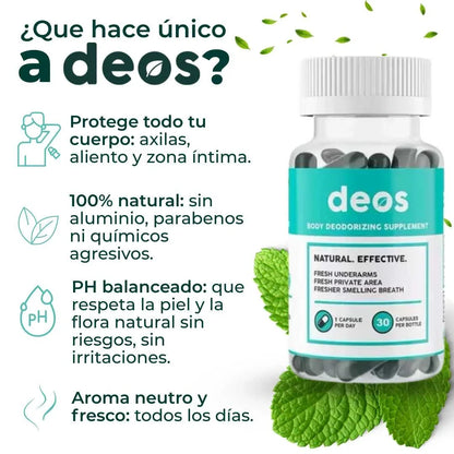DESODORANTE CORPORAL INTERNO 100% NATURAL