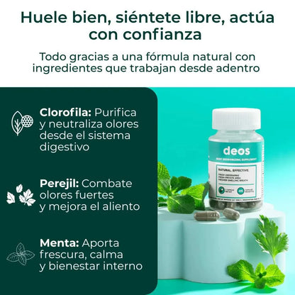 DESODORANTE CORPORAL INTERNO 100% NATURAL