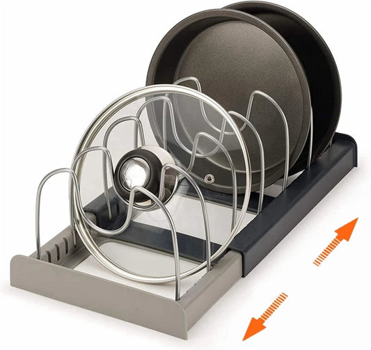 Organizador Extensible de Ollas para Cocina