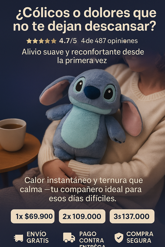 STICH PARA CÓLICOS AZUL