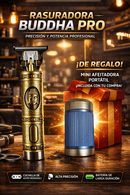 rasuradora buda + mini afeitadora 🎁
