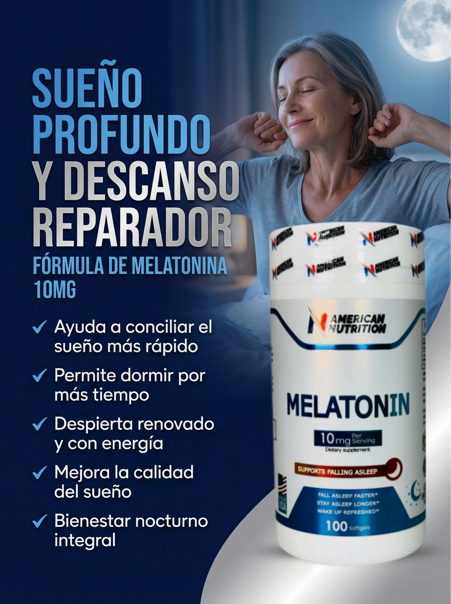 Melatonin 🌙 sueño placentero