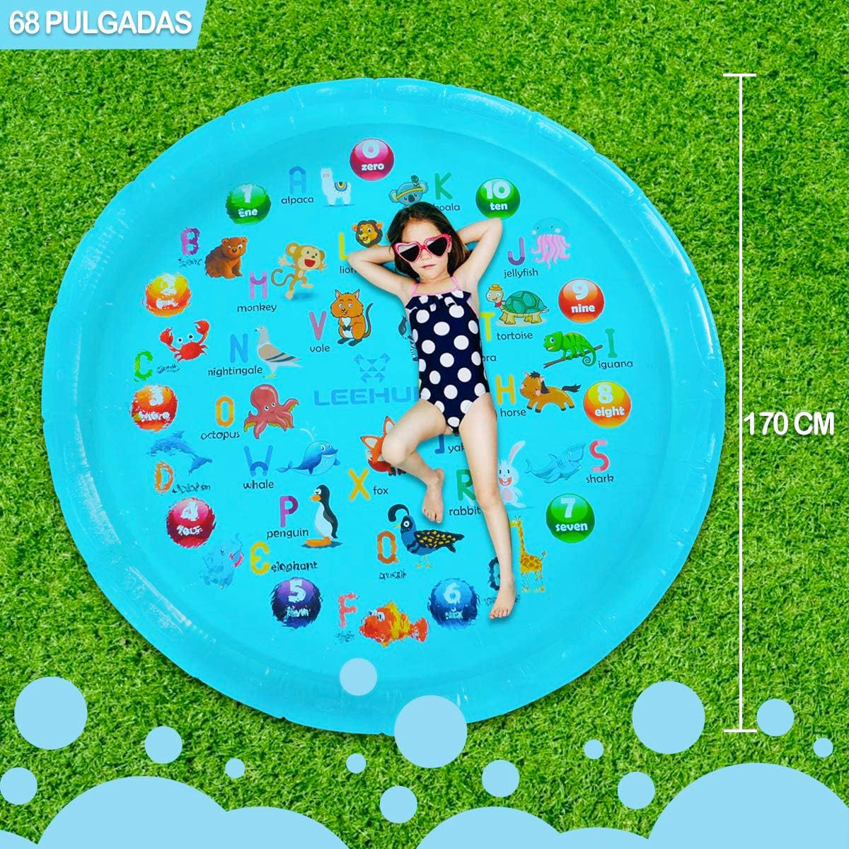 Cojín - Piscina lanza chorros de agua