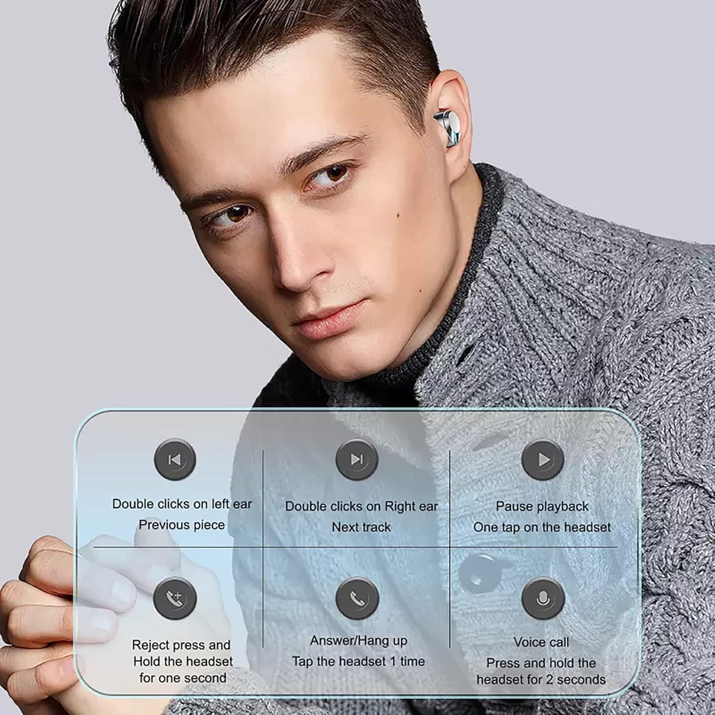 Auriculares Inalámbricos Futuristas