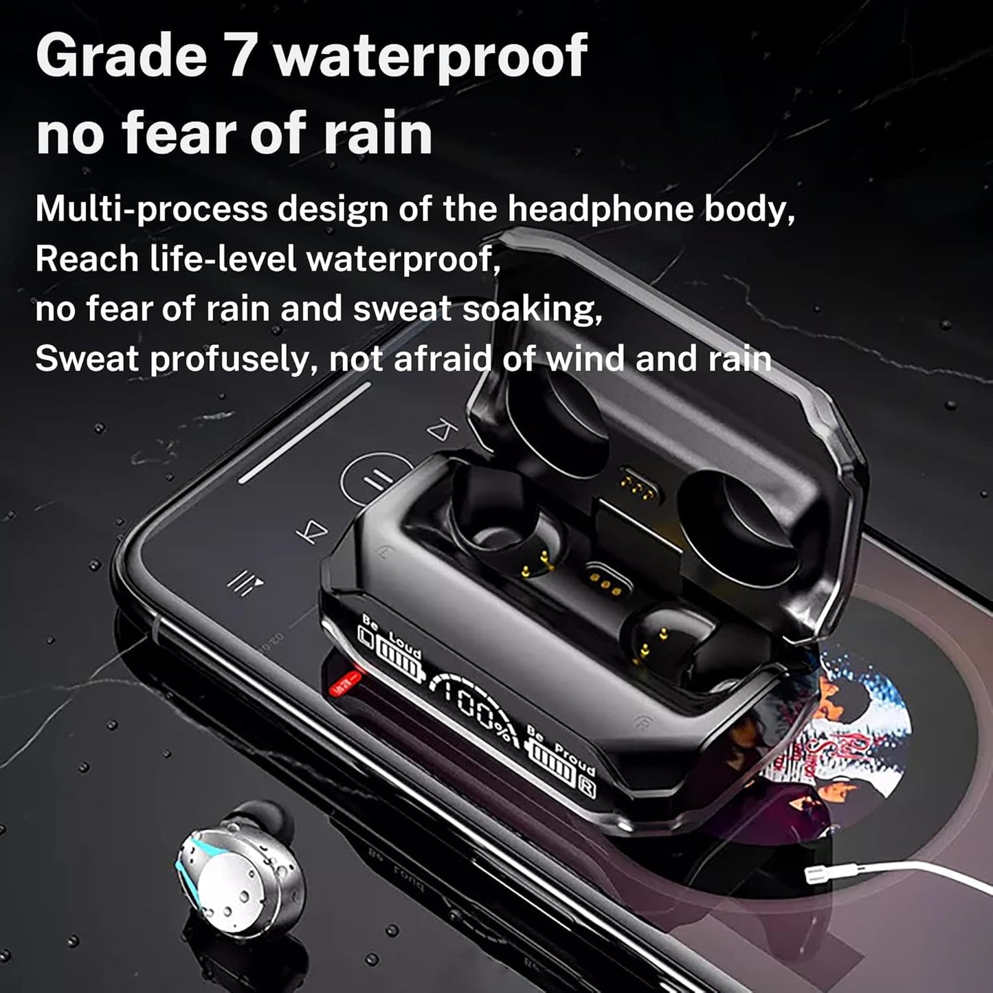 Auriculares Inalámbricos Futuristas