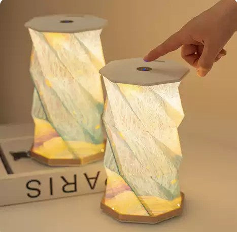 ⭐LAMPARA ORIGAMI  PLEGABLE⭐