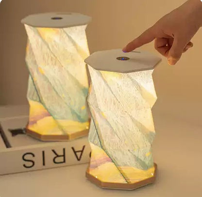 ⭐LAMPARA ORIGAMI  PLEGABLE⭐