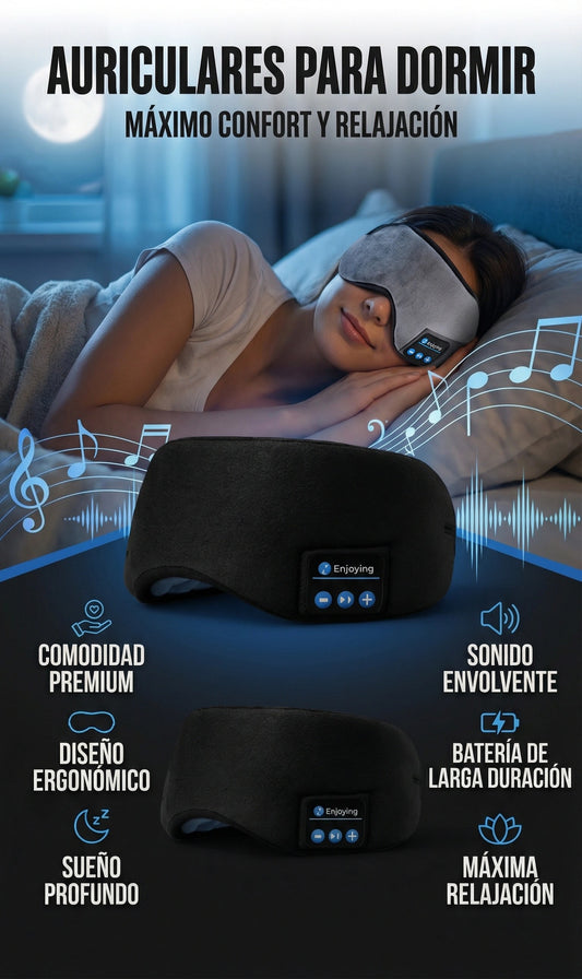 ANTIFAZ PARA DESCANSO CON BLUETOOH
